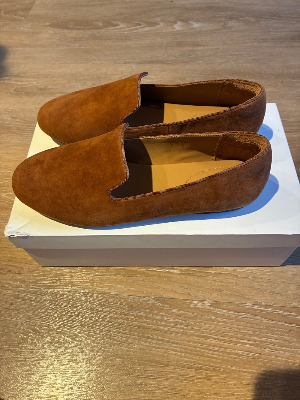 Quince Suede Italian Loafers - Picture 5 of 6